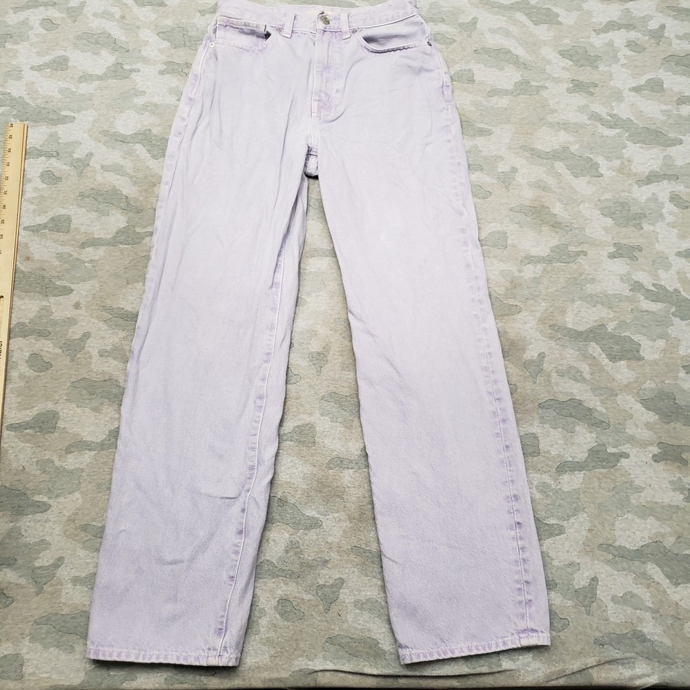Madewell Jeans‎ Womens 25 Purple Baggy Straight